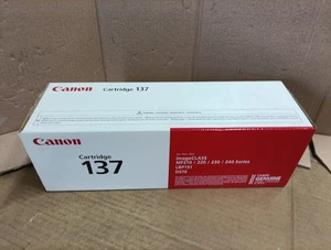 Canon 137 Czarny toner Kaseta ORYGINALNY OEM imageCLASS MF210/220/230 NOB NOWY - Zdjęcie 1 z 5