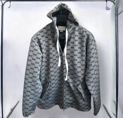 GUCCI GIACCA UOMO LUSSO CON CAPPUCCIO XL ASSOLUTAMENTE COME NUOVA