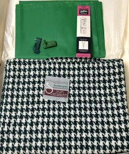 Vintage New Donegal Handwoven Tweed 1 2/3 yd x31" Wool Skirt +Lining/Zip Ireland - Picture 1 of 5