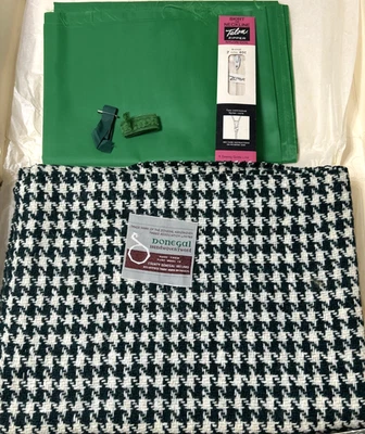 Vintage New Donegal Handwoven Tweed 1 2/3 yd x31" Wool Skirt +Lining/Zip Ireland - Image 1 of 4