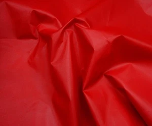 Outdoor Waterproof Red Packcloth 420 Denier Nylon Water Resistant 60" wide - Picture 1 of 1
