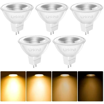 LED Lampe, dimmbar, GU5.3, 5.5W, 50W Ersatz, 2700K, 12V, MR16, 36°, 465lm - Bild 1 von 4