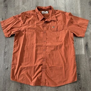 Mossy Oak Shirt Men’s XL Western Check Short Sleeve Embroidered Logo Button Up - Picture 1 of 8
