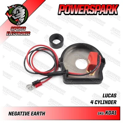 DK4A Negative earth electronic ignition Austin Morris Reliant Bakelite plate - Image 1 of 4