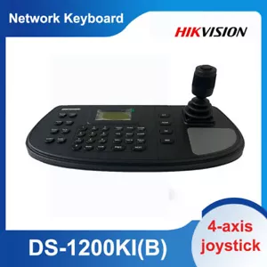 Teclado de control PTZ de red Hikvision DS-1200KI para cámaras domo de velocidad NVR DVR - Imagen 1 de 6
