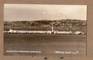 Postal RPPC Feria Mundial 1939 Golden Gate GGIE TREASURE ISLAND Moulin - Imagen 1 de 2