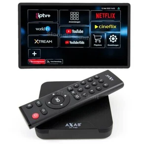 Axas A1 HD Android 10 IPTV Box 4K 2/16GB Streaming OTT Multimedia TV IP Player + - Bild 1 von 14