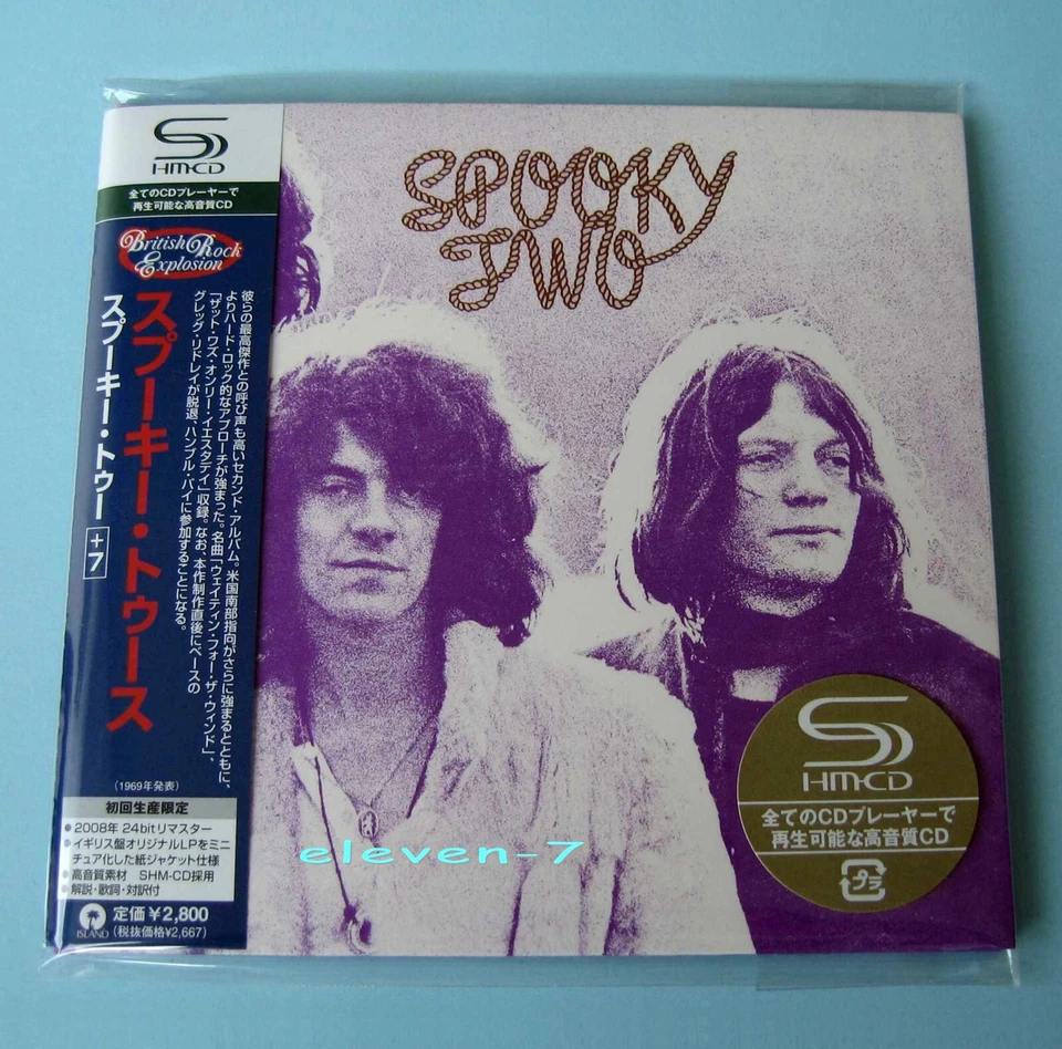 SPOOKY TOOTH Spooky Two JAPAN mini lp CD SHM still sealed & brand new - Bild 1 von 1