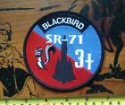 Lockheed SR-71 BLACKBIRD 3+ USAF NASA Collectors Military Patch