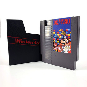 Juego Dr Mario Vintage Nintendo NES 1985 Funda Original Limpia Probada