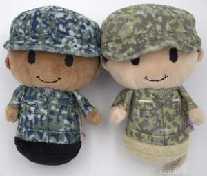Hallmark Military Plush Dolls Set of 2 – Camo Uniforms – Military Gift - Picture 1 of 7