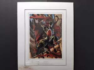 SPAWN POSTER BY TODD MCFARLANE~INT. MUSEUM OF CARTOON ART/COA~1993~485/2500 - Picture 1 of 10