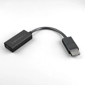 10X||LOT TRAVAUX 10X OEM Lenovo Adaptateur DisplayPort vers HDMI - Photo 1/2