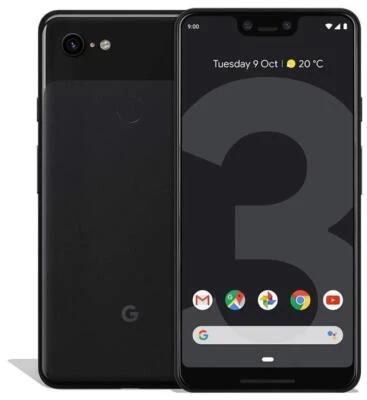 Google Pixel 3 G013A 4G Just Black 5.5" 64GB  Android Grade B 1 year UK Warranty - Image 1 of 4