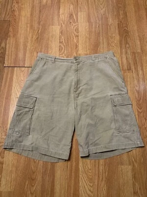 Pantalones Cortos De Colección Ocean Pacific Para Hombres 38 Beige Cordones de Pana Bolsillos de Carga Sueltos Foto 1 de 4