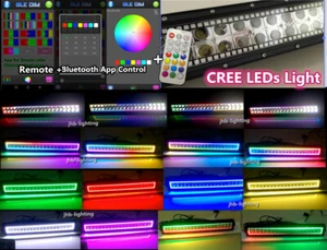 JHB 13"22"32"42"50" Dream CHASING Halo Off Road Truck Barra de luces LED Luces de trabajo - Imagen 1 de 34