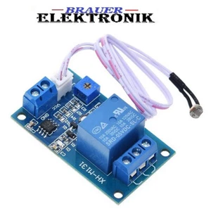5V 12V XH-M131 Fotowiderstand Licht Sensor Modul Board Relais Relay Arduino - Bild 1 von 4