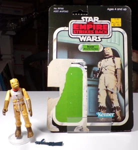 1980 Vintage Kenner Star Wars Empire Strikes Back: BOSSK (Bounty Hunter) 41 back - Picture 1 of 3
