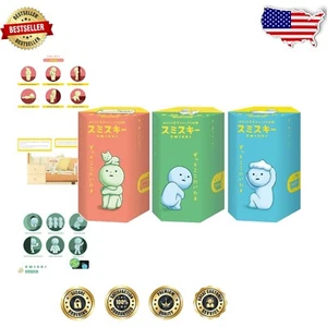 Charming Smiski Glow in the Dark Mini Figure Set - Mystery Bath & Living Series - Picture 1 of 9