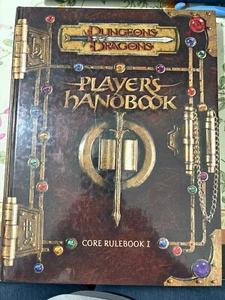 Manual para jugadores de Dungeons And Dragons libro de reglas básico 1 con CD, tapa dura, libro 2000 - Imagen 1 de 5