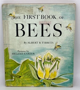 First Book Bees Albert B Tibbets Profusely Illustrated HC Bee - Foto 1 di 15