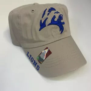 NWT - NCAA - LIONS - Russel Athletics - Adjustable Dad Hat Cap - Beige - Picture 1 of 4