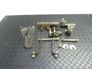 03 04 POLARIS TRAIL BOSS 330 OEM ENGINE MOTOR TRANSMISSION MOUNTS BRACKETS BOLTS - Picture 1 of 17