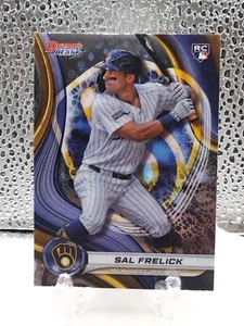Sal Frelick 2024 Bowman's Best Base Rookies #37 Milwaukee Brewers RC - Picture 1 of 2