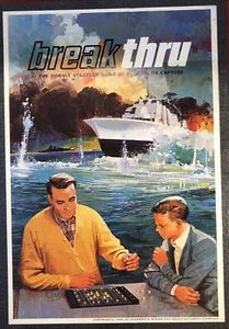 BreakThru Boardgame 1965 Il Doppio Gioco di Strategia di Evasione o Cattura Completo - Foto 1 di 3