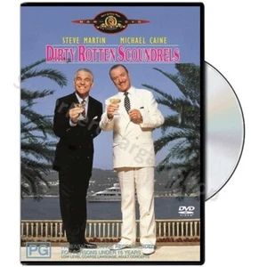 Dirty Rotten Scoundrels (DVD, 1988) PAL Region 4 (Steve Martin, Michael Caine) - Picture 1 of 5