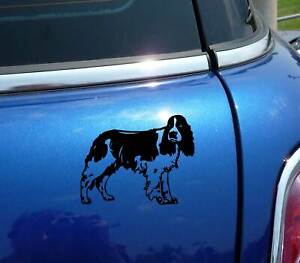 ENGLISH SPRINGER SPANIEL BODY DOG FUNNY DECAL STICKER ART CAR WALL DECOR