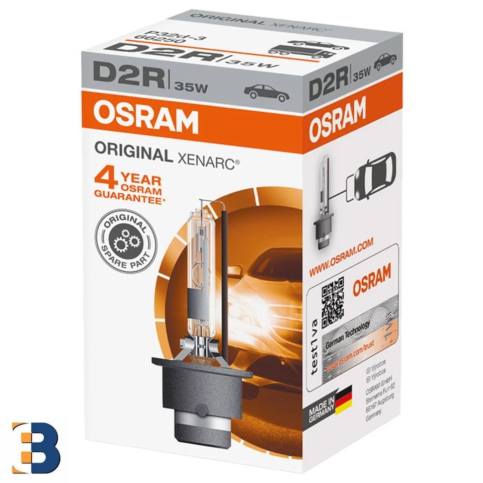 Osram ORIGINAL 66250 XENON D2R XENARC Headlamp HID 35W (1x) - Image 1 of 1