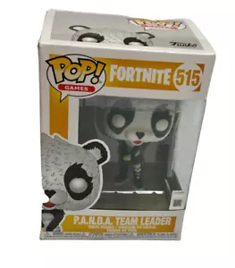 Funko Pop Games Fortnite - P.A.N.D.A. Team Leader #515 Panda Vinyl Figure - Picture 1 of 11