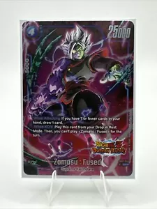 Dragon Ball Super Fusion World Zamasu : Fused FB02-044 Dokkan Battle Alt Art - Picture 1 of 2