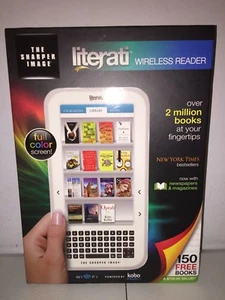 Lector de libros electrónicos a color inalámbrico Sharper Image Literati 256 MB  - Imagen 1 de 3