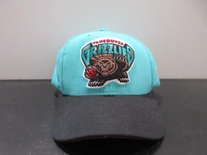 Memphis Grizzlies Hat Cap Snap Back Green Black Basketball Mitchell Ness Mens - Picture 1 of 8