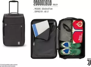 Juventus Trolley Suitcase Official Product New - NEW - Picture 1 of 1