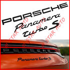 Gloss Black PORSCHE Panamera Turbo S Letters Rear Badge Emblem Look Deck Lid Porsche Cayenne
