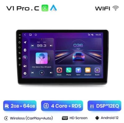 Autoradio Fiat Ducato-Peugeot Boxer-Citroën Jumper 2006-2022 2G+64GB Carplay. - Imagen 1 de 4