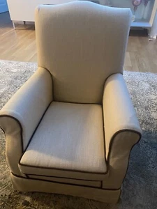 handgemachte Kindersofa Kindercouch Kindersessel von Raumausstatter Beige - Bild 1 von 4