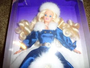 Barbie Puppe besondere Anlässe blonde Haare 15831 Kleid Mode 1996 Pelzmantel Neu in Verpackung - Bild 1 von 1