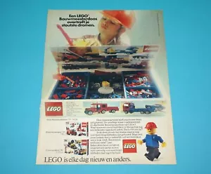 LEGO MAGAZINE ADVERT BASIC 1980s EPPO BENELUX - Bild 1 von 1
