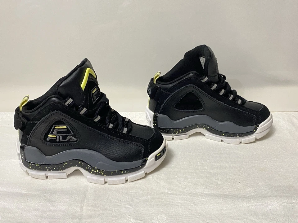 Fila Grant Hill 2 высоты верхний кроссовок молодежный размер 12 3BM01741-008 черный - Изображение 1 из 4