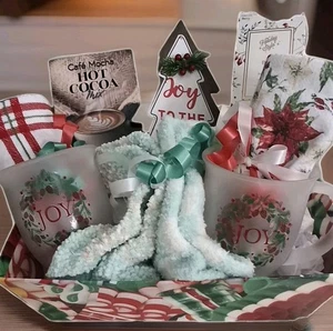 Bellamente Temática Cesta de Alegría de Navidad El Regalo Que Será Recordado - Imagen 1 de 9