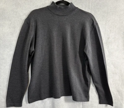 Suéter Pullover De Colección PETITE SOPHISTICATE Mujer Lana Merino Talla L Gris Lujo 1-40 Foto 1 de 4