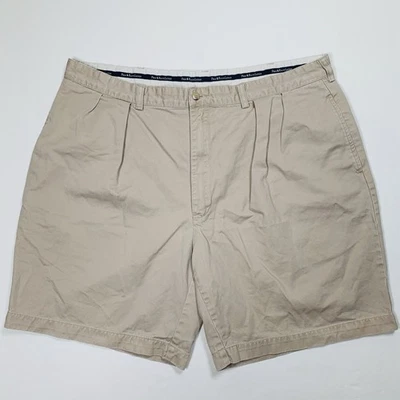 Pantalones Cortos Chinos Polo Ralph Lauren Tyler Para Hombre Talla 42/9 Beige Plisado Algodón Informal Foto 1 de 4