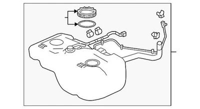Conjunto de tanque de combustible Honda Pilot 2016-2020 de 3,5 L probado OEM envío gratuito Foto 1 de 4