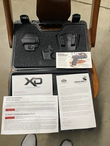 SPRINGFIELD ARMORY XD-XDM FACTORY HARD CASE + XD GEAR Holsters .40, 9mm, 45 - Picture 1 of 5
