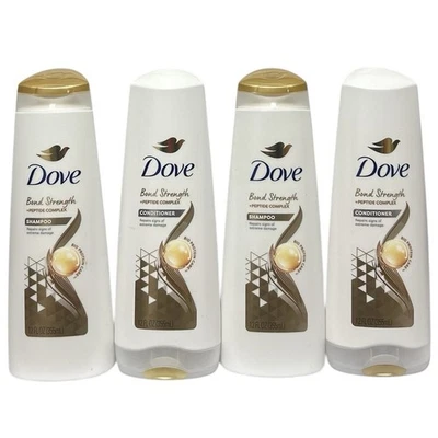 2 Dove Bond Strength + Peptide Complex 12 oz. Shampoo & Conditioner Sets - Image 1 of 4