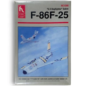 Hobby Craft 1991 F-86F-25 Sabre '6-3 Dogfighter' 1:72 Kit HC1390 ☆Nuevo sellado☆ - Imagen 1 de 9